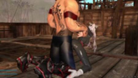 Jumpsuit Cosplay Fuck - Sword X Hime Gameplay