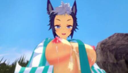 OUTDOOR SEX WITH MEJIRO RYAN - UMA MUSUME PORN (ウマ娘)