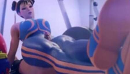 Chun Li's Workout (Part 1) by SPLuckytama - Voice by CinderDryadVA