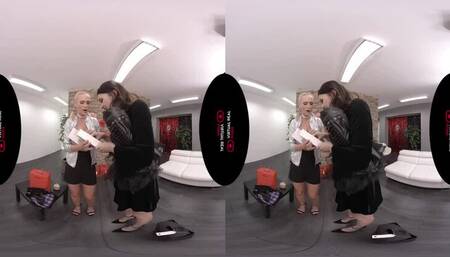 VirtualRealPorn.com - Girls of Christmas (Black Team)
