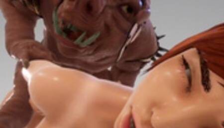 Orc Dick x Busty RedHead