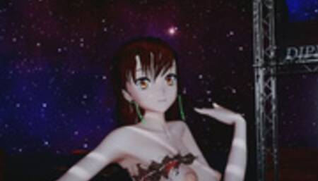 MMD R18 Misaka Ver5.6 - twice - I can't Stop me Beach Stage 1296