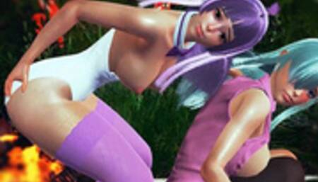 Nanatsu no Taizai Elizabeth Liones and Melascula having Fun with the Demon