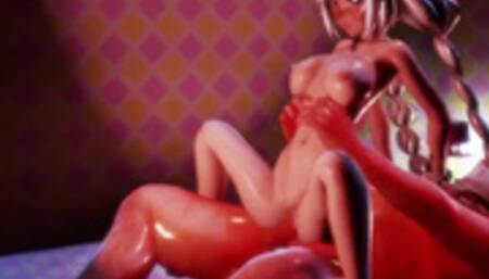 MMD - Kizuma Akari Date Turn into a Long Night of Fucking