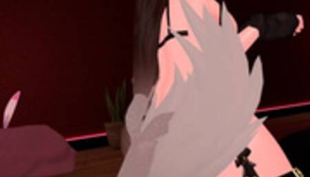 Puppy Girl Strip Dance