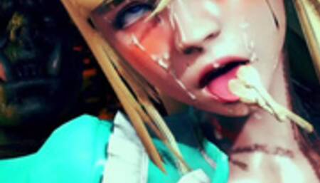 Big Monster Ork Fuck with Cute Princess