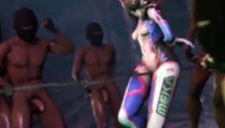 BBC D.Va Korean Female Starcraft Player Compulsion Orgy Gangbang Doggystyle Sex Pregnant Creampie Dirty Arabic And Black African Male Refugees Give Cumshot In Busan Seomyeon E-Sports Stadium Grand Final Overwatch Zerg Terran Protoss Hostess Karaoke Dowoom