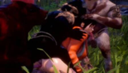 Orc Orgy with a Lost Girl 3D