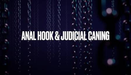 SLAVE P | Anal Hook And Judicial Caning HD