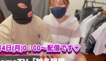 浴衣に生着替えからイチャイチャ中出しSEXまで1日密着撮影！予告[AbemaTV 給与明細]愛の営み配信をする19歳美少女！