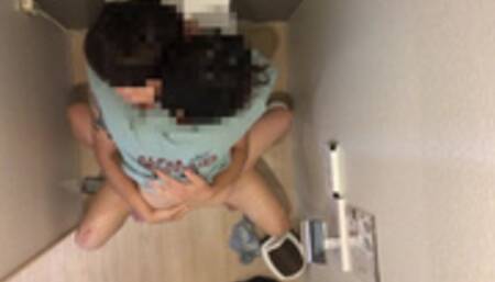 Intense SEX with her when peeing in the bathroom!