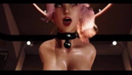 VR Hentai Sex Gameplay All Handcuff Scenes Fallen Doll POV 3D 360 Virtual