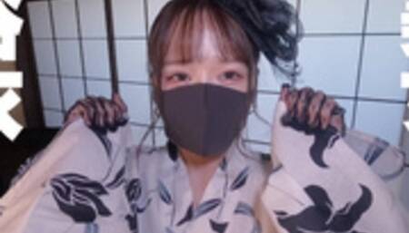 素人浴衣美女とハメ撮り　濃厚なフェラと見せつけいちゃいちゃがかわいすぎる