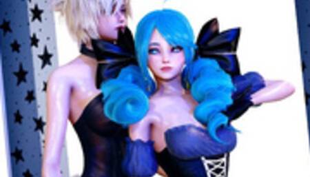 [MMD] BEAST & HYUNA - Trouble Maker Gwen Riven Sexy Hot Dance