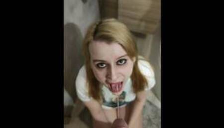 Slow And Sensual Piss Drinking