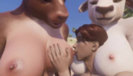 Wild Life / 3Some Furry Porn (Tali's and Max) ????