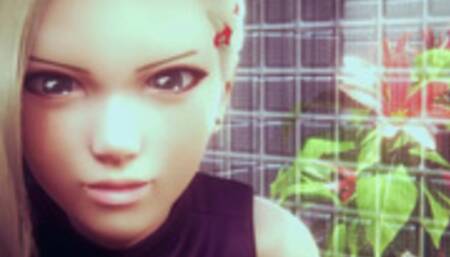 3D HENTAI Ino Yamanaka Rubs her Pussy on the Table