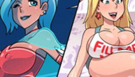 Swelling Invasion 5 - Inflation Hentai Comic