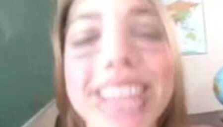 Latina Teen Charity Jade Riding her Horny Teachers Cock