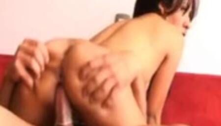 Latin Brunette Facialized after a Hardcore Fucking Session