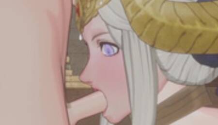 Edelgard from Fire Emblem three Houses Sucks Dick 3d Hentai, Uncensored