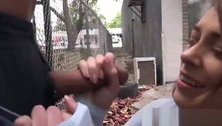 Pickups With Kirsten Lee - Fucked For Money In Public