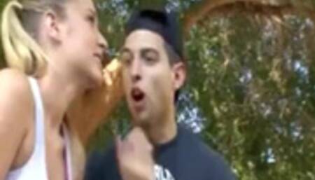 Busty Alanah Rae Rammed by her Trainer