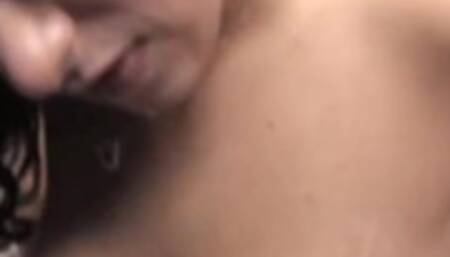 Lovely Angelica Raven Facialized after Sucking and Titifucking a