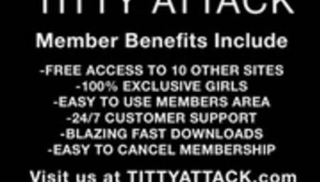 TittyAttack Busty Blonde Babe Vicky Vee Shaved Pussy Hardcore Fuc