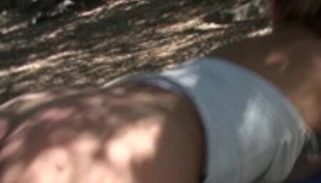 POVLife Blonde Teen Casi James Sucks Fucks Cock Outdoors