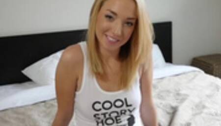 ShesNew - Texas Green Eyed Blonde Beauty's Audition Tape