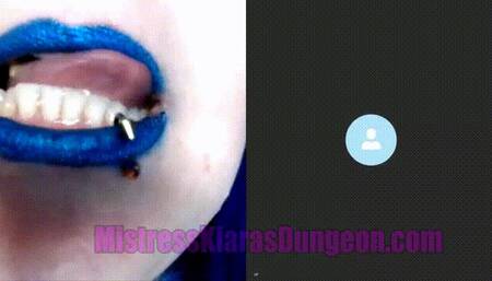 Close Up Eating Vore (Recorded Cam Show)