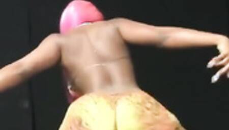 Big Booty Rapper Diamond The Body Twerks To Y Sit