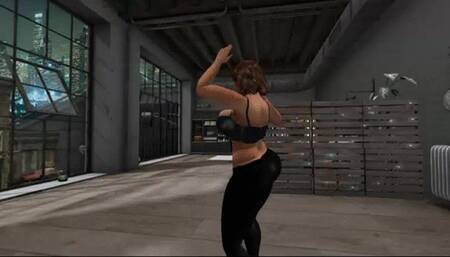 TOPLESS WRESTLING: Venomous Nicole vs Amy Steel 480p