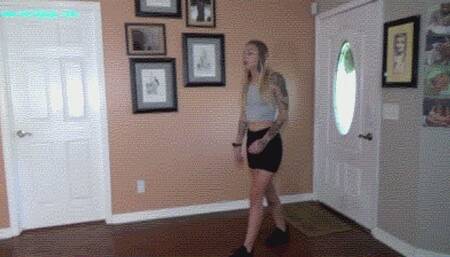 Flexible young athlete helplessly bound and gagged by a deranged stalker (mp4 HD)