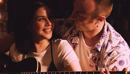 Penelope Reed and Chad Alva Star in "on Beat" - an Erotic Vignette