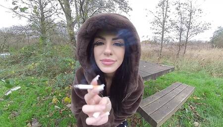 Shay London - smoking