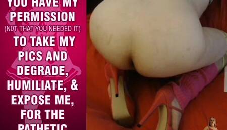 Sissy slut slave Nicky aka Nutte Nicky aka ChrisSie's 2 Sissy