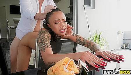 Camila Reyez In More Fun Than Cleaning