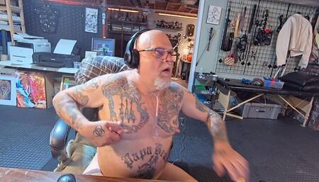 Rover is total pumped up nips cock