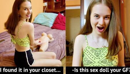 Can your sex doll suck dick? No, but she likes anal.