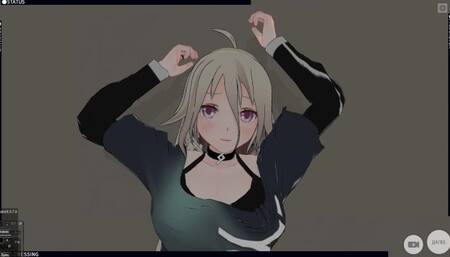 3D HENTAI Vocaloid IA Agreed to Fuck after the Concert