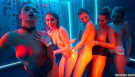 Lezzies - The Femme Fest Part 4 - Cam 3 - Emylia Argan, Cherry Kiss And Ani Black Fox