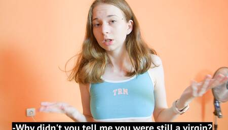 My stepbrother didn't expect me to take his virginity.