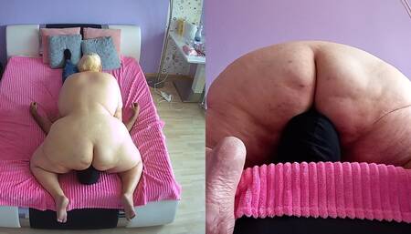 Facesitting by a SSBBW