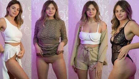 Sexy try on Haul from Beautiful Teen