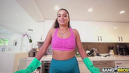 One Of Two Dirty Maids Gets Fucked - Sadie Creams