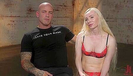 Derrick Pierce And Marisol Roxx - The Abduction Of Natasha James: Petite Russian Blonde Bound And Fucked