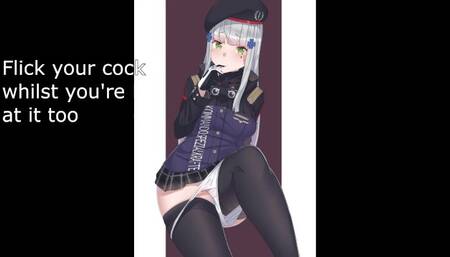 HK416 Hentai Femdom JOI CEI (Assplay,CBT,CEI, Optional Ruined Orgasm,SPH)