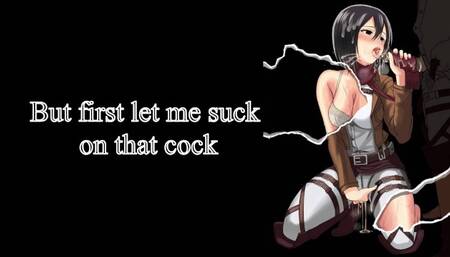 Mikasa Ackerman JOI Hentai